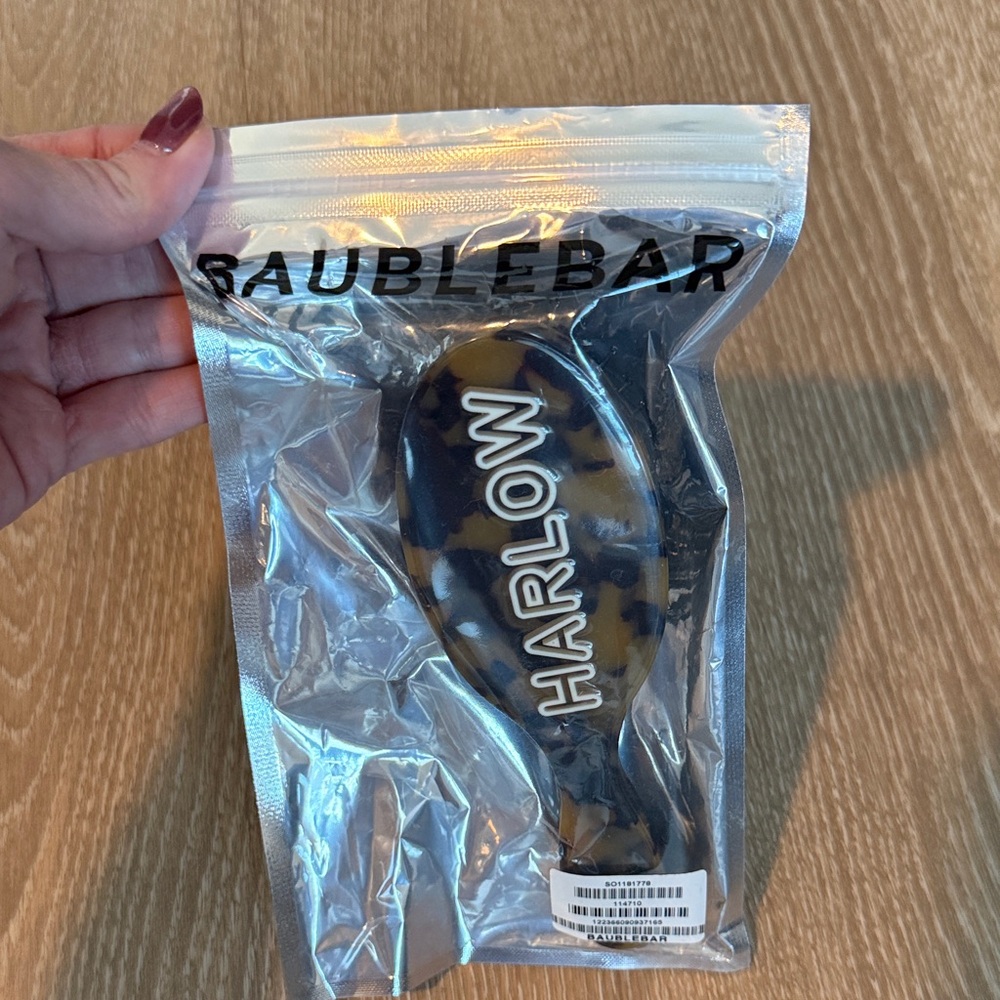 BaubleBar Tortoise Shell Hair brush